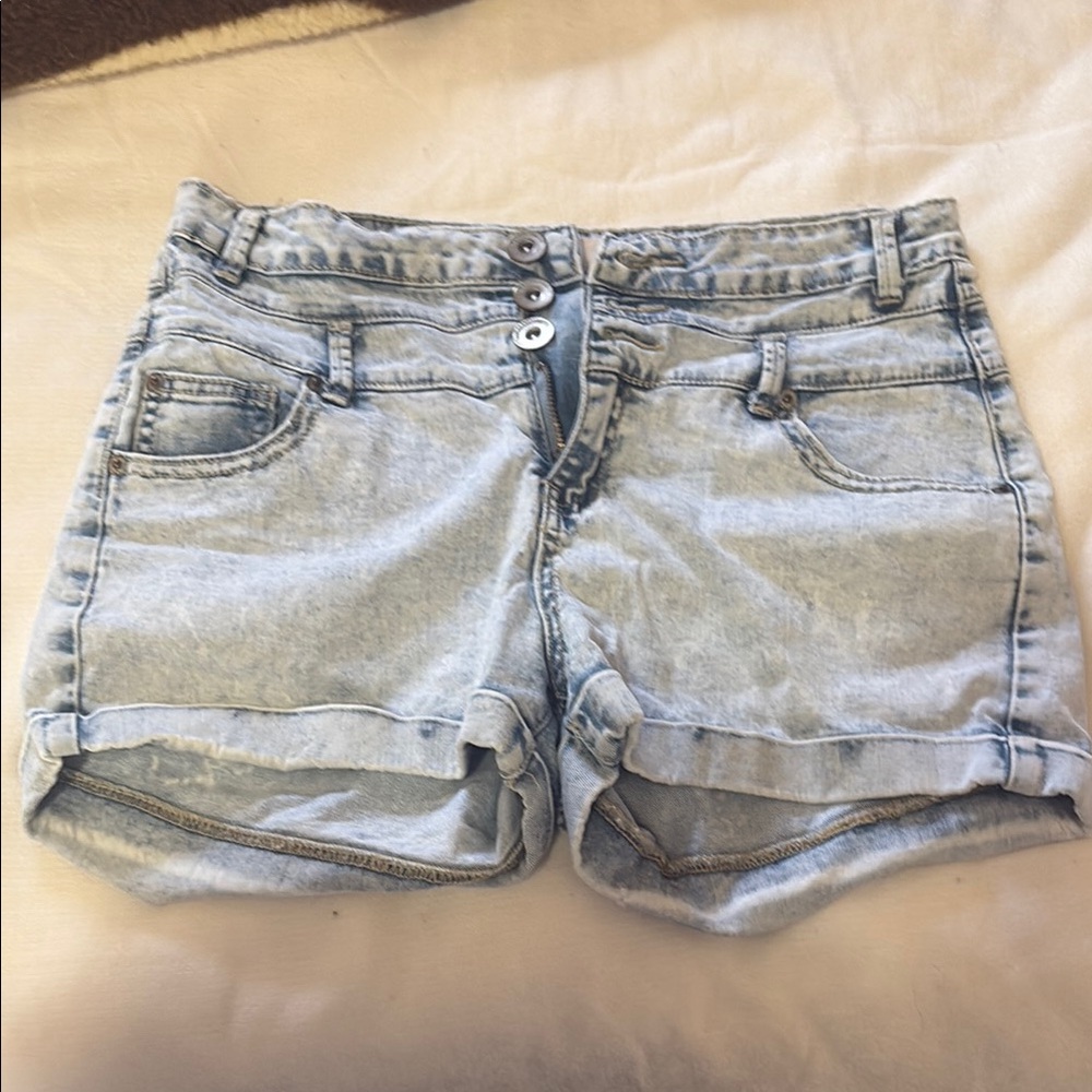 Cotton on Light Blue Denim Women's Shorts